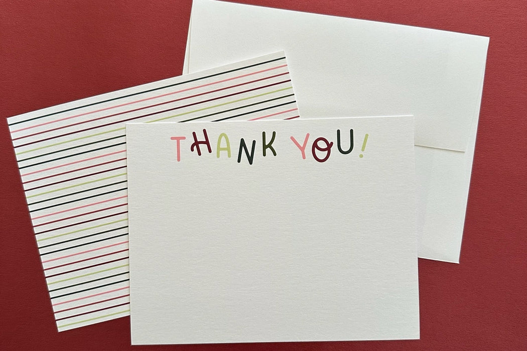 holiday thank you notes