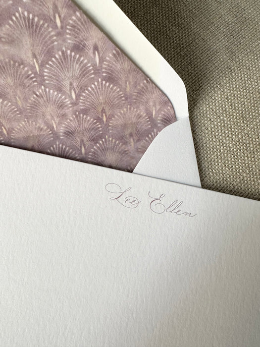art deco stationery