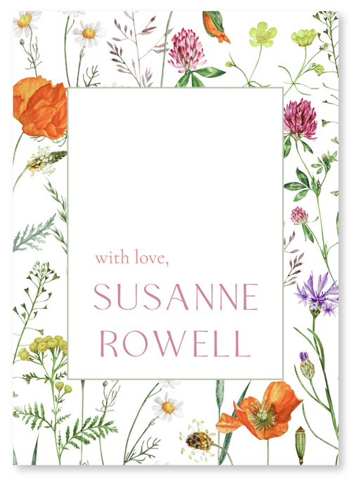 poppy enclosure card