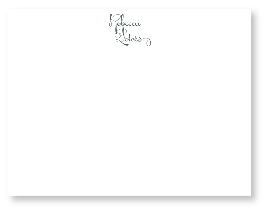 floral stationery