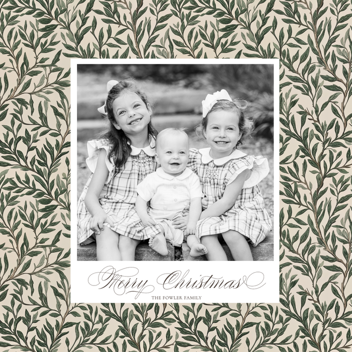 pattern pop holiday card (color options)