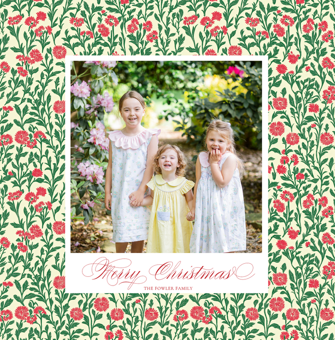 pattern pop holiday card (color options)