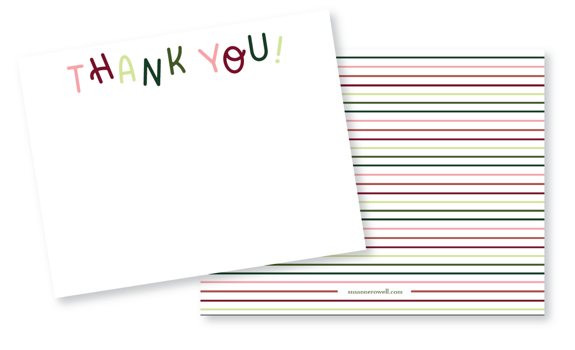 holiday thank you notes