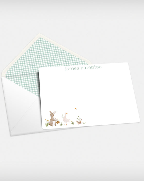 bunny stationery