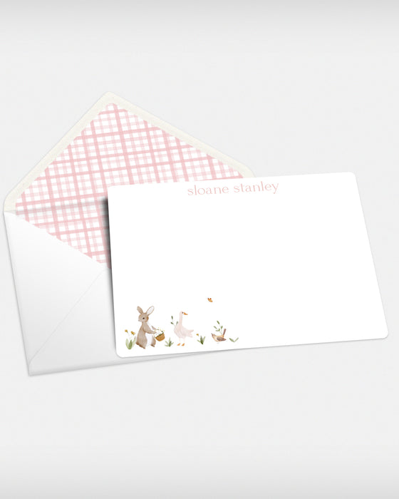 bunny stationery