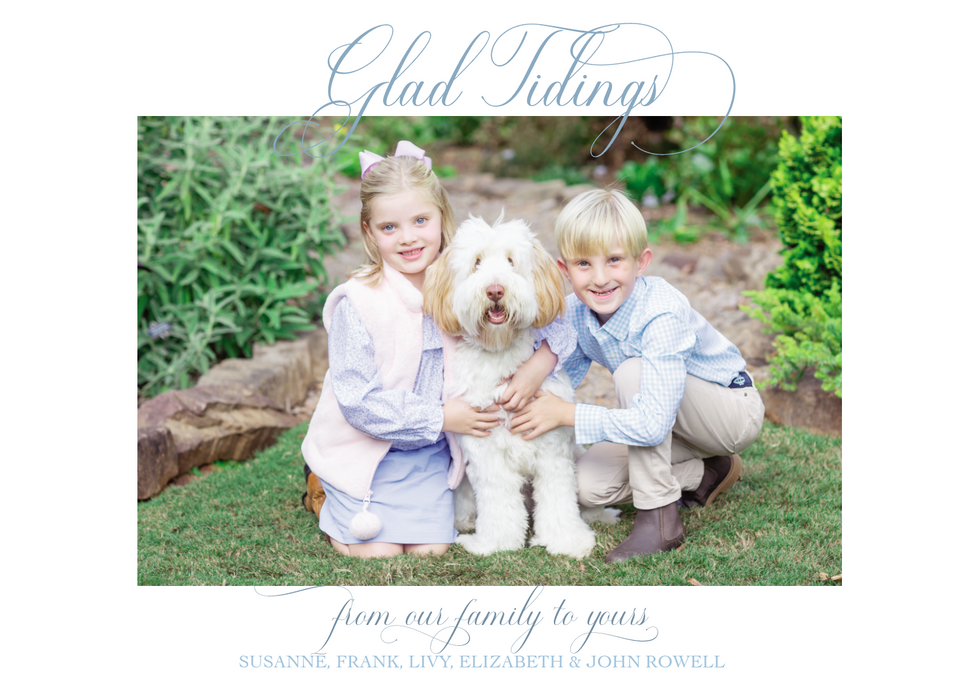 classic holiday card