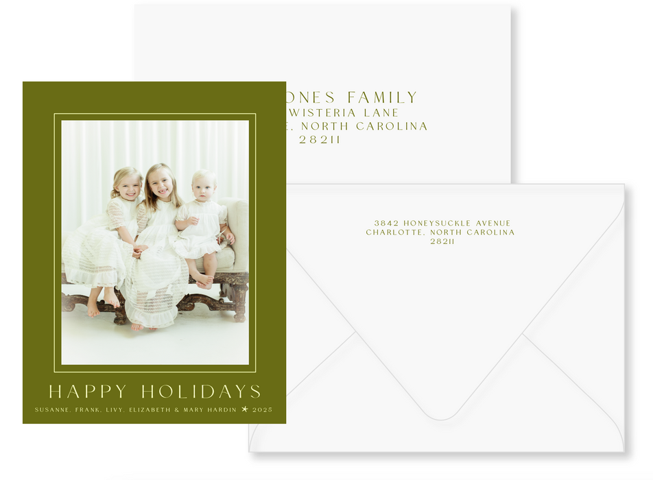 color pop holiday card (color options)