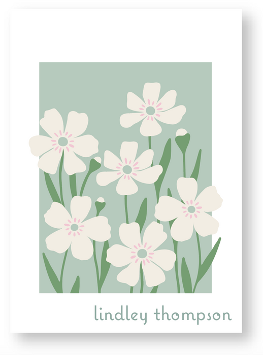 bunch of daisies enclosure card