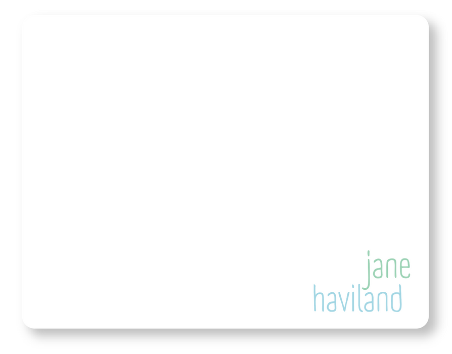 handwritten stationery