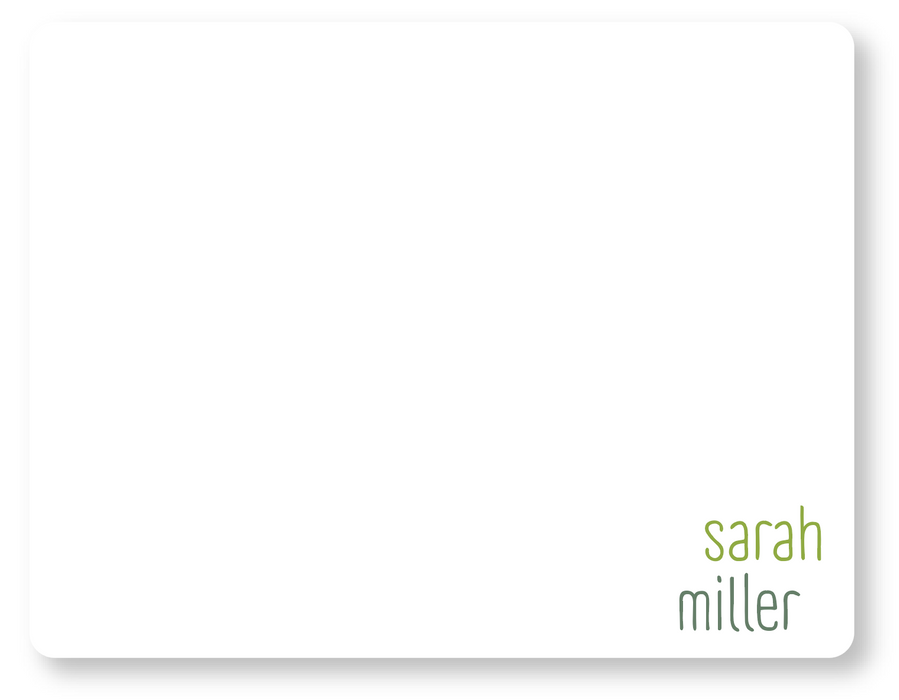 handwritten stationery