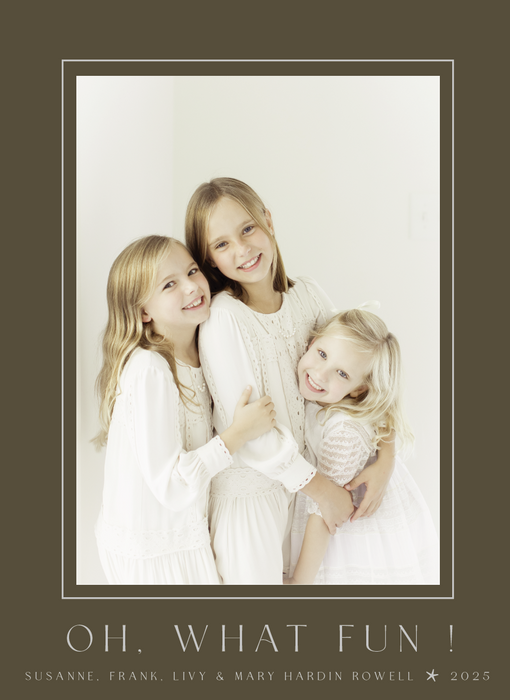 color pop holiday card (color options)