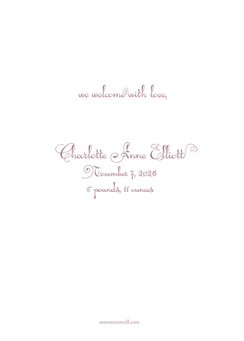merriest little holiday card (color options)