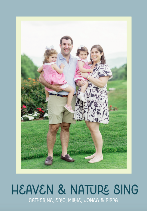 extra petite happiest holiday card
