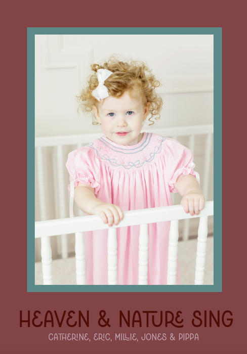 extra petite happiest holiday card