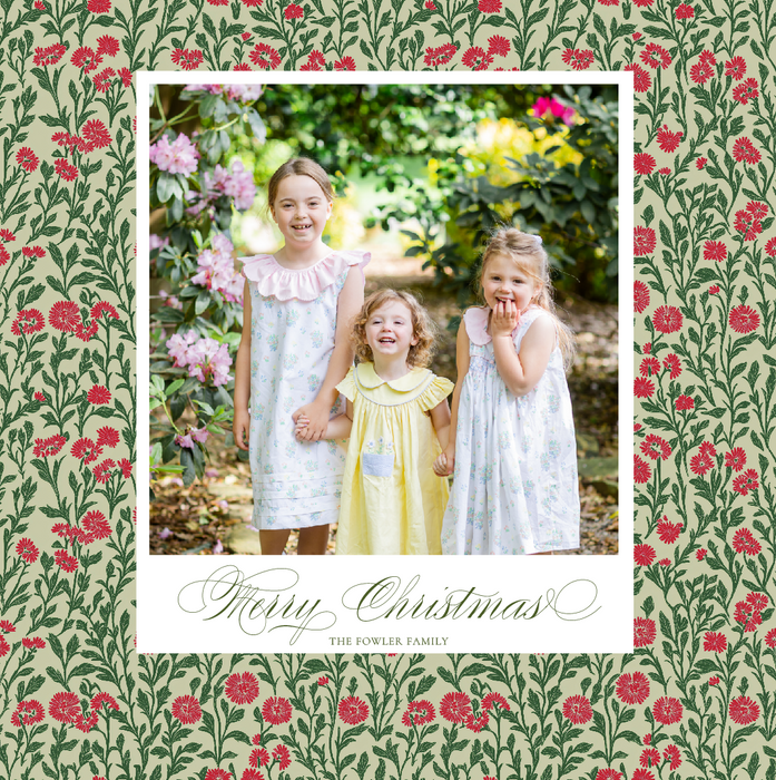 pattern pop holiday card (color options)