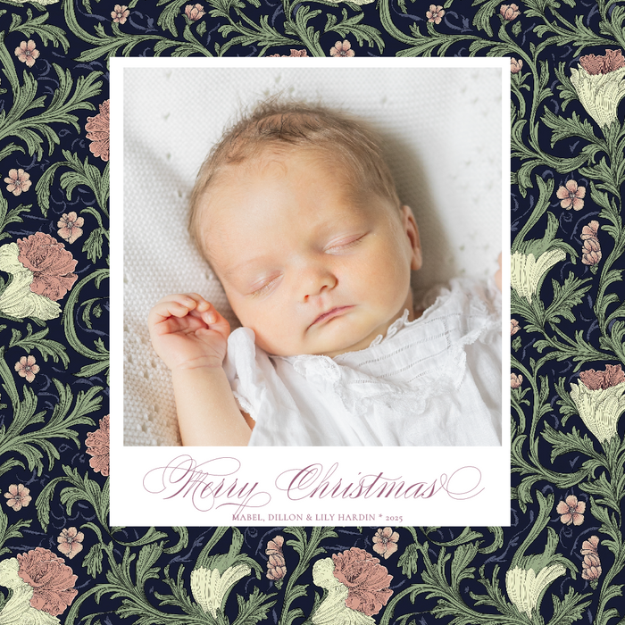 pattern pop holiday card (color options)