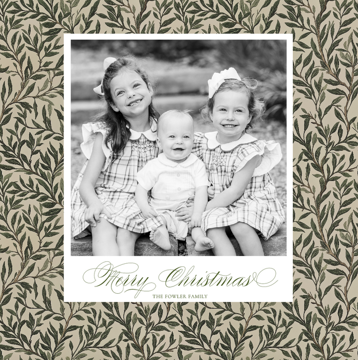 pattern pop holiday card (color options)